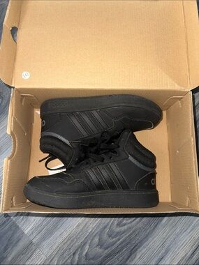 adidas Originals Kids Black High-Top Sneakers